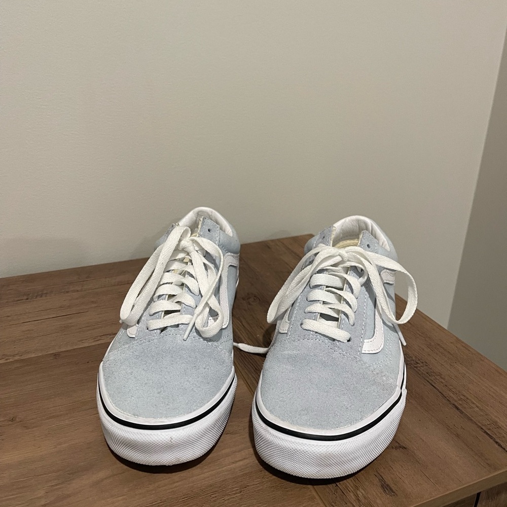 Vans Women's Light Blue Sneakers
